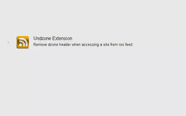 Undzone Extension  from Chrome web store to be run with OffiDocs Chromium online