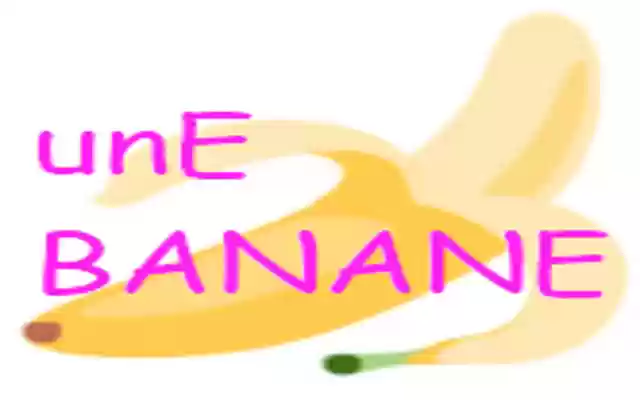 une banane  from Chrome web store to be run with OffiDocs Chromium online