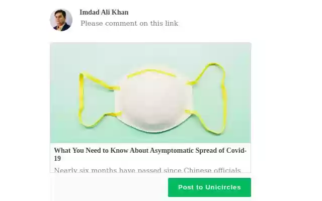 Unicircles ຈາກ Chrome web store ທີ່ຈະດໍາເນີນການກັບ OffiDocs Chromium ອອນໄລນ໌