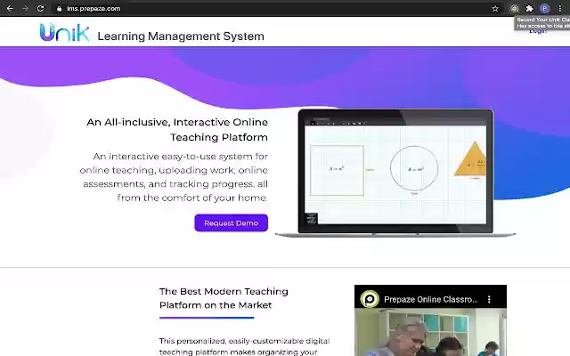 Unik Room Recorder from Chrome web store to be run with OffiDocs Chromium online Unik Room Recorder from Chrome web store to be run with OffiDocs Chromium online