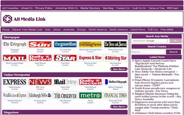 United Kingdoms All Newspapers Online from Chrome web store to be run with OffiDocs Chromium online United Kingdoms All Newspapers Online from Chrome web store to be run with OffiDocs Chromium online