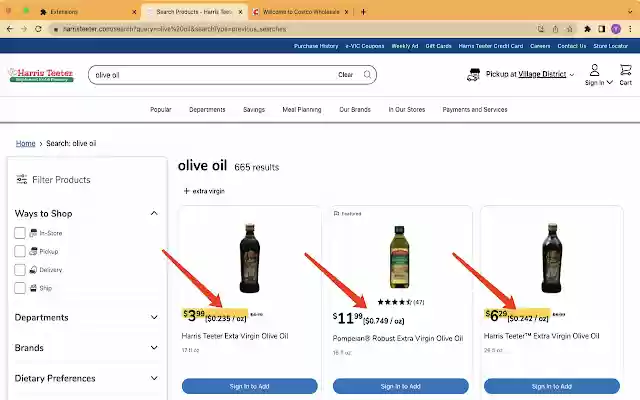 Unit Price Helper  from Chrome web store to be run with OffiDocs Chromium online