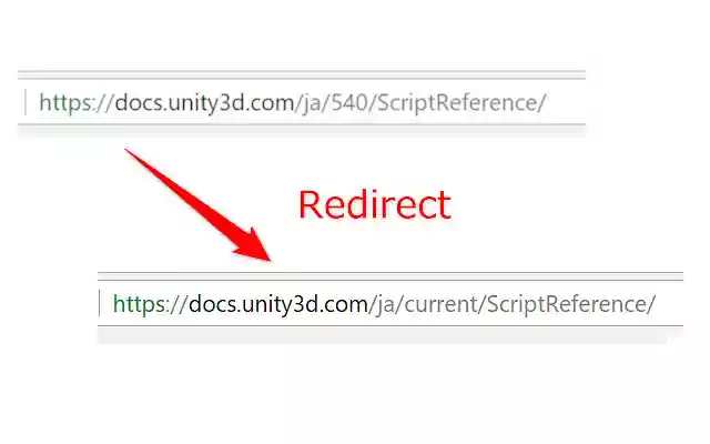 Unity Docs Redirector  from Chrome web store to be run with OffiDocs Chromium online