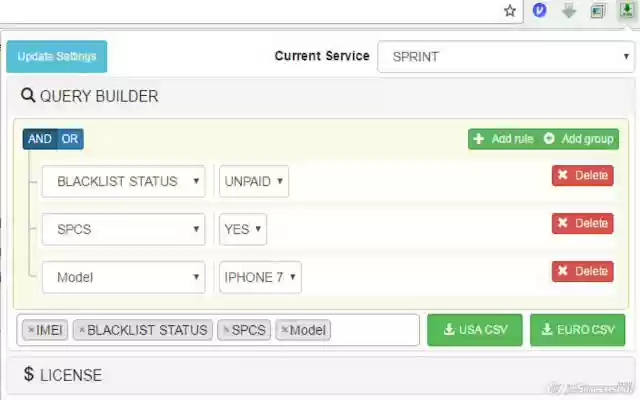 UnlockFusion Orders Searcher  from Chrome web store to be run with OffiDocs Chromium online