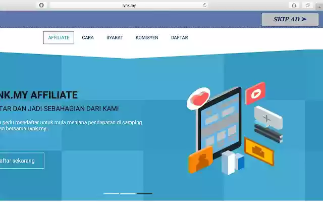 Unlynk Lynk.my Bypasser  from Chrome web store to be run with OffiDocs Chromium online