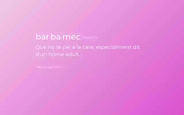 Un mot nou  from Chrome web store to be run with OffiDocs Chromium online