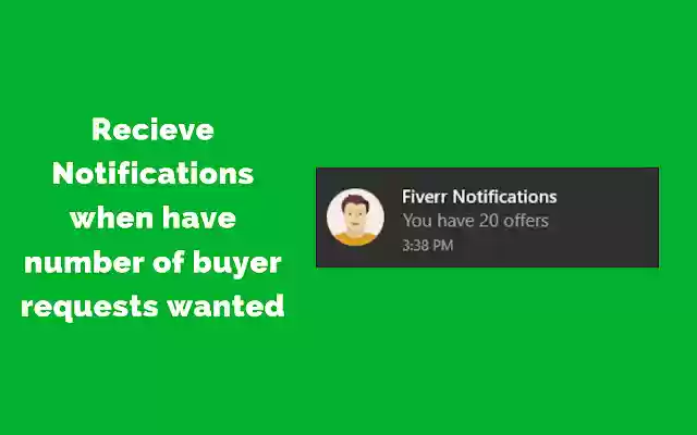 UnOfficial Fiverr Notifications from Chrome web store to be run with OffiDocs Chromium online UnOfficial Fiverr Notifications from Chrome web store to be run with OffiDocs Chromium online