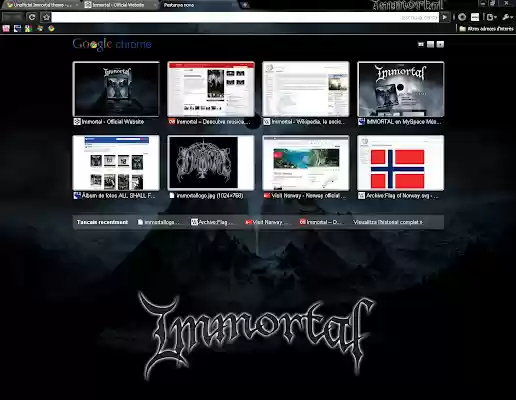 Unofficial Immortal theme  from Chrome web store to be run with OffiDocs Chromium online