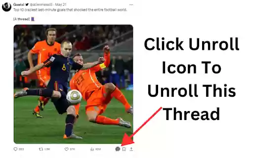 Unollnow Unroll Twitter/x Threads  from Chrome web store to be run with OffiDocs Chromium online