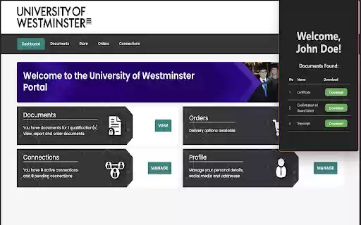 UoW Files Downloader  from Chrome web store to be run with OffiDocs Chromium online