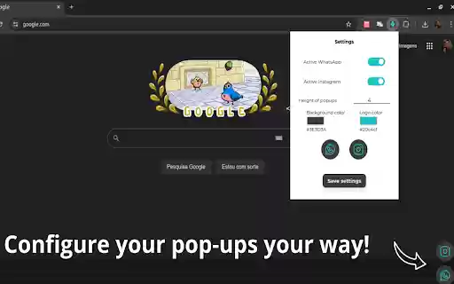UPChats Productivity in Instagram and WhatsApp conversations  from Chrome web store to be run with OffiDocs Chromium online