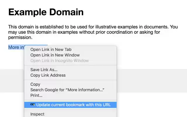 Update current bookmark  from Chrome web store to be run with OffiDocs Chromium online
