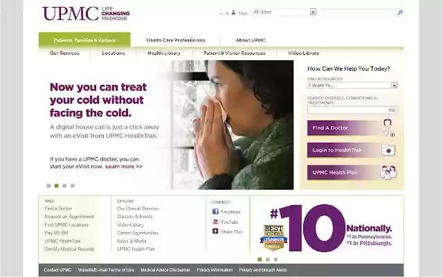 UPMC Life Changing Medicine  from Chrome web store to be run with OffiDocs Chromium online