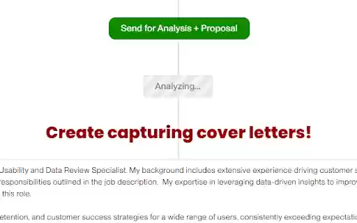 uProposals Assistant  from Chrome web store to be run with OffiDocs Chromium online