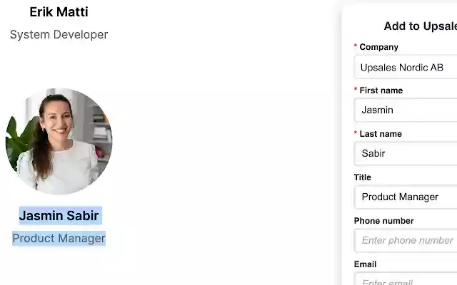 Upsales prospecting from Chrome web store to be run with OffiDocs Chromium online Upsales prospecting from Chrome web store to be run with OffiDocs Chromium online