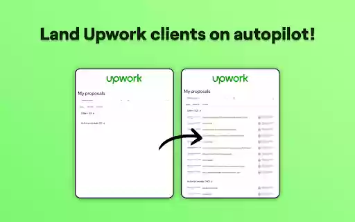 Upworker extension  from Chrome web store to be run with OffiDocs Chromium online