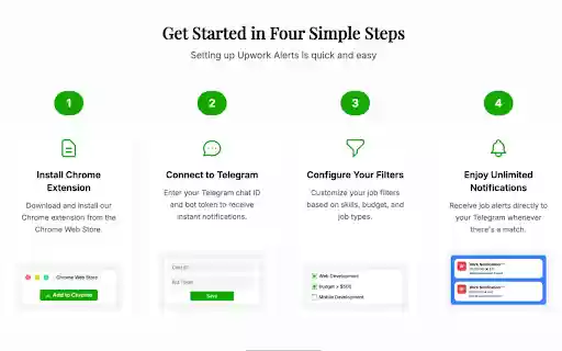 Upwork Job Alerts: Never Miss Your Perfect Freelance Opportunity!  from Chrome web store to be run with OffiDocs Chromium online