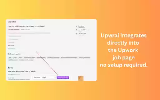Upwrai  from Chrome web store to be run with OffiDocs Chromium online