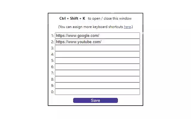 URI Keyboard Shortcuts from Chrome web store to be run with OffiDocs Chromium online URI Keyboard Shortcuts from Chrome web store to be run with OffiDocs Chromium online