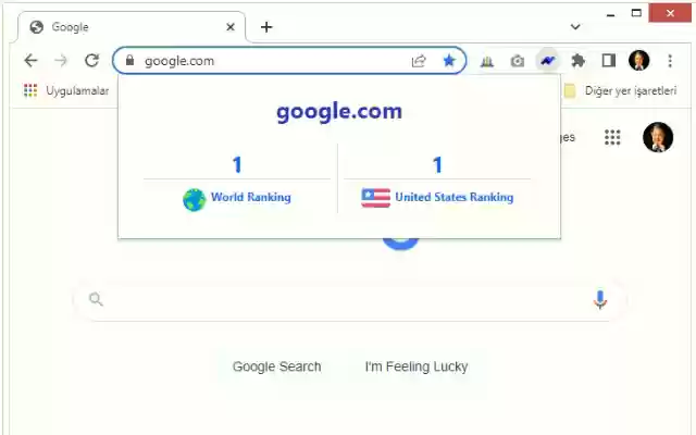 URIRANK Alexa Traffic Rank  from Chrome web store to be run with OffiDocs Chromium online