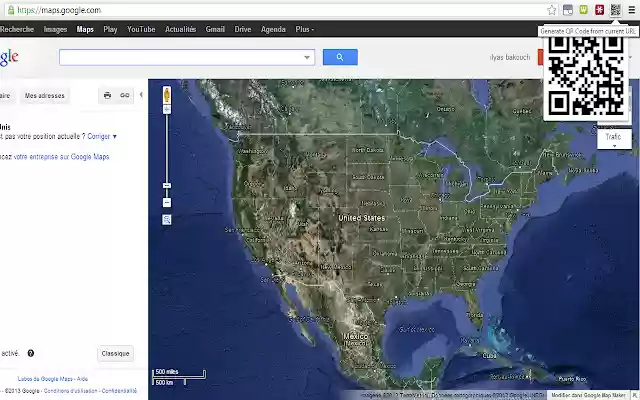 URL2QR  from Chrome web store to be run with OffiDocs Chromium online