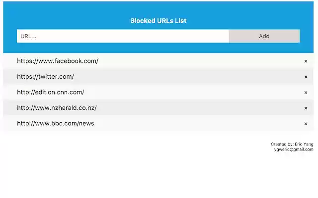 URL Block from Chrome web store to be run with OffiDocs Chromium online URL Block from Chrome web store to be run with OffiDocs Chromium online