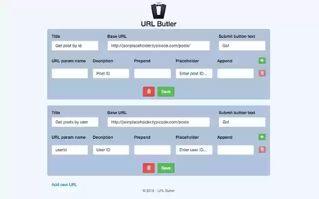 URL Butler  from Chrome web store to be run with OffiDocs Chromium online