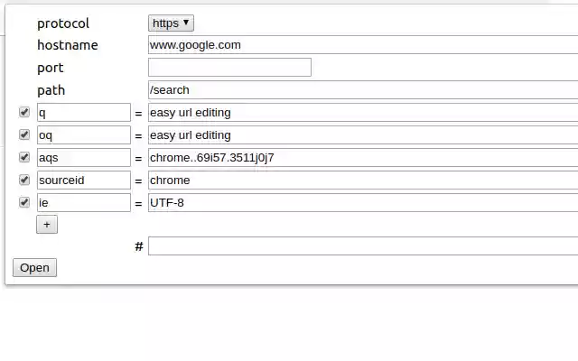 Chỉnh sửa URL từ cửa hàng Chrome trực tuyến để chạy với OffiDocs Chromium trực tuyến