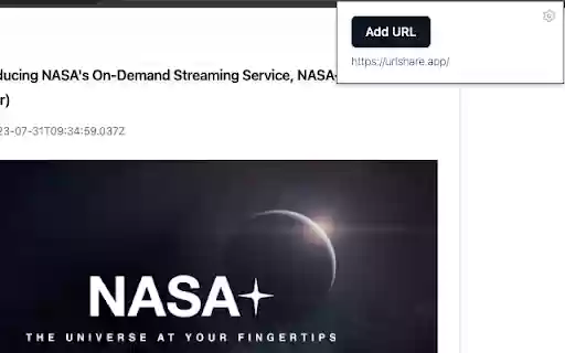 urlshare.app  from Chrome web store to be run with OffiDocs Chromium online
