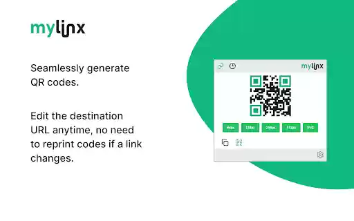 URL Shortener Mylinx  from Chrome web store to be run with OffiDocs Chromium online