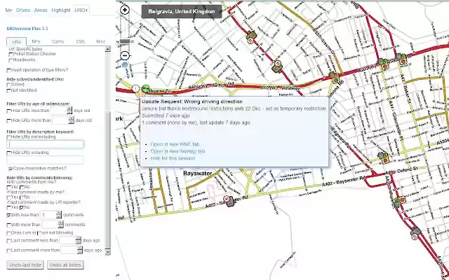 UROverview  from Chrome web store to be run with OffiDocs Chromium online