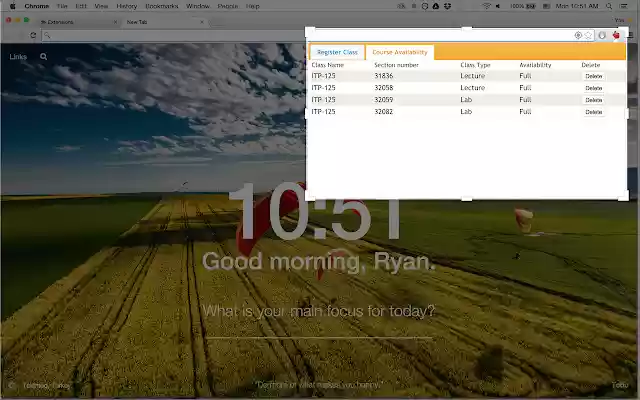USC course watcher from Chrome web store to be run with OffiDocs Chromium online USC course watcher from Chrome web store to be run with OffiDocs Chromium online