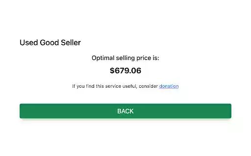 Used Good Seller  from Chrome web store to be run with OffiDocs Chromium online