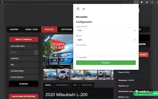 UsellNow: Publica tus vehículos fácilmente  from Chrome web store to be run with OffiDocs Chromium online