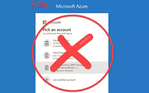 Use My Current Account To Login Microsoft SSO  from Chrome web store to be run with OffiDocs Chromium online