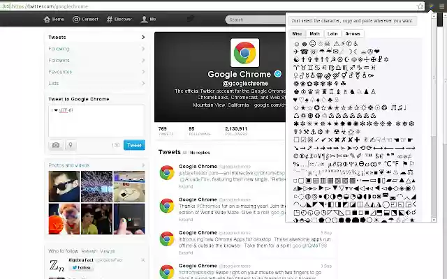 utf 8 और Chrome वेब स्टोर से यूनिकोड वर्णों को OffiDocs क्रोमियम ऑनलाइन के साथ चलाने के लिए