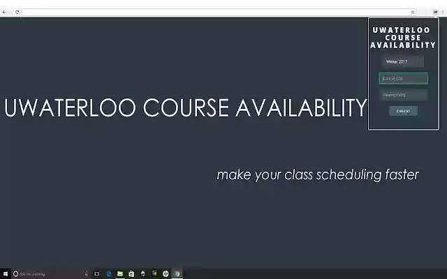 Disponibilité du cours UWaterloo sur la boutique en ligne Chrome pour être exécuté avec OffiDocs Chromium en ligne Disponibilité du cours UWaterloo sur la boutique en ligne Chrome pour être exécuté avec OffiDocs Chromium en ligne