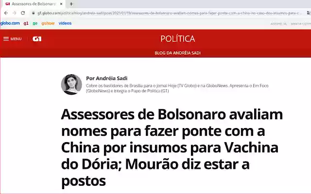 VACHINA DO DÓRIA  from Chrome web store to be run with OffiDocs Chromium online