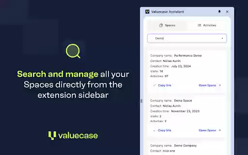 Valuecase Assistant from Chrome web store to be run with OffiDocs Chromium online Valuecase Assistant from Chrome web store to be run with OffiDocs Chromium online