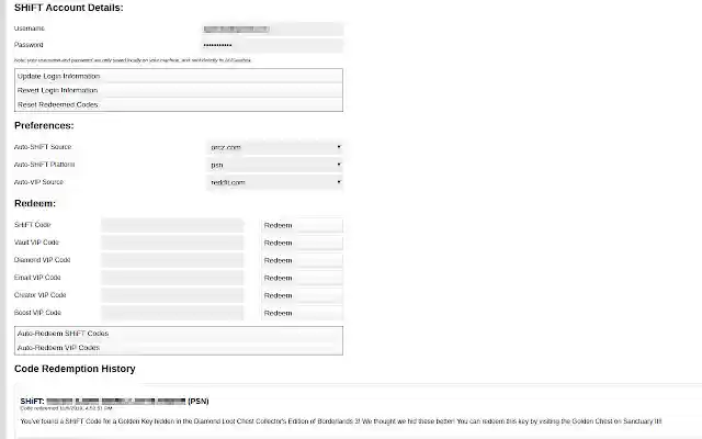 Vault Key: Borderlands™ 3 Reward Redeemer  from Chrome web store to be run with OffiDocs Chromium online