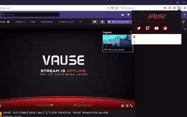 Vause Live Extension from Chrome web store to be run with OffiDocs Chromium online Vause Live Extension from Chrome web store to be run with OffiDocs Chromium online