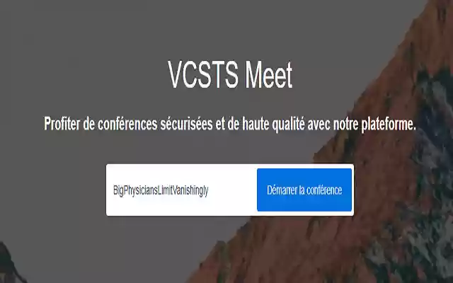 VCSTS Meetings  from Chrome web store to be run with OffiDocs Chromium online
