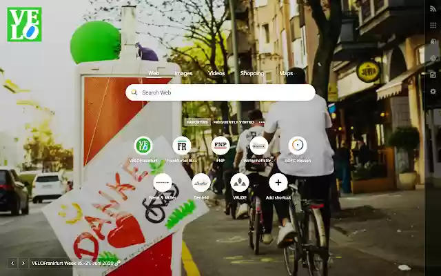 VELOFrankfurt Fan Browser  from Chrome web store to be run with OffiDocs Chromium online