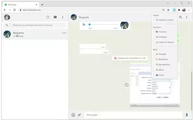 Venda+  from Chrome web store to be run with OffiDocs Chromium online