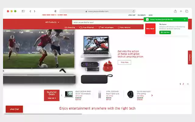 Venngo Browser Extension  from Chrome web store to be run with OffiDocs Chromium online