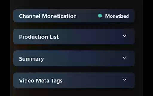 VFI YouTube Channel Monetization Checker from Chrome web store to be run with OffiDocs Chromium online VFI YouTube Channel Monetization Checker from Chrome web store to be run with OffiDocs Chromium online