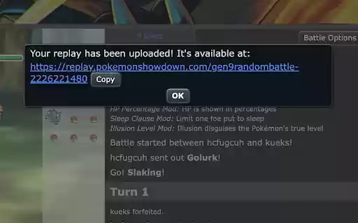 VGCdb Pokemon Showdown  from Chrome web store to be run with OffiDocs Chromium online