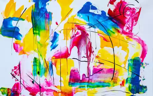 Vibrant Abstract Art Theme  from Chrome web store to be run with OffiDocs Chromium online