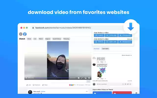 Video Downloader Unlimited from Chrome web store to be run with OffiDocs Chromium online Video Downloader Unlimited from Chrome web store to be run with OffiDocs Chromium online