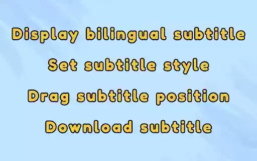 Video Dual Subtitles Translator for Vimeo  from Chrome web store to be run with OffiDocs Chromium online